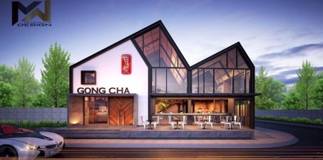 CÔNG TRÌNH QUÁN TRÀ SỮA GONG CHA HUẾ